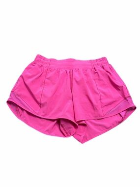 Lululemon Hotty Hot Short *Long 4" (Sonic Pink) Size 6
